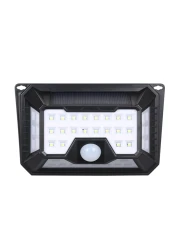 Generic-42 LEDs Solar Lamp PIR Motion Sensor Wall Lights Waterproof IP44 3 Modes Mounting Night Secury Lighting for Garden Driveway