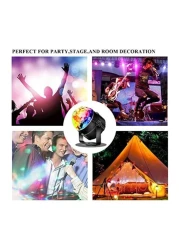 Ttf - LED Disco Ball Party Lights Multicolour 3.8x3.4x3.4inch