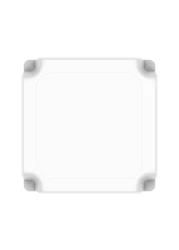 Cosmoplast Low Side Table White 47x47x43cm