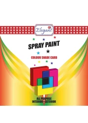 Elegant Spray Paint &ndash; Light Pink &ndash; 400ML &ndash; PACK OF 3, 3-Pack (400ML x 3 Pcs) &ndash; Multipurpose DIY Paint &ndash; Perfect for Outdoor Use