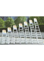 DUKE-ALUMINIUM LADDERS LIGHT DUTY 4 STEPS