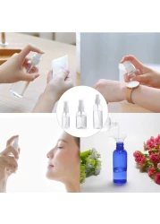 Generic-4 Pack 30ml Spray Bottles Fine Mist Transparent Empty Plastic Spray Bottles Refillable Bottle Perfume Atomizer Container for Essential Travel