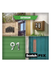 3M Scotch Fix Exterior Mounting Tape 0.019x1.5m