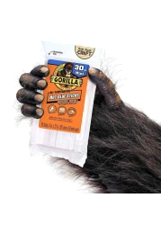 غوريلا عبوات غراء لاصق ساخنة 4 بوصة - أبيض حزمة من 30