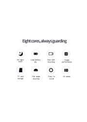 Generic-Black A9 Camera WIFI Remote Camera Wide-angle Home Security Night Vision Camera 1080P HD Camera with Magnetic Installation Black