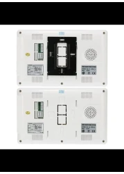 7&rdquo; Wired Door Phone System Intercom Doorbell with Indoor and Outdoor Camera Support Unlock Infrared Night View Rainproof for Home Surveillance
