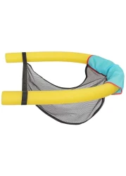 Aiwanto 3pcs Floating Swim Noodle Sling Mesh Chair Pool Float Lounge Chair Seat