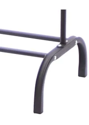 Showay Cloth Rack Cloth Stand Clothes Hanger Stand Clothes Clothes Hanger Dryer Rail With 8Pcs Branch Hook Bottom Storage 110cm Length Large Space For Shoes Clothes Jacket Umbrella Hats Scarf Handbags