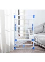 Cloth Dryer Rack White/Blue Cloth Drying Stand