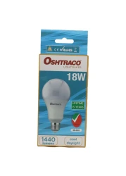 Oshtraco 18W LED Bulb E27 Cool Daylight