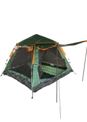 3-4 People Large Camping Tent Waterproof Tent Removable Canopy Stargazing Tent