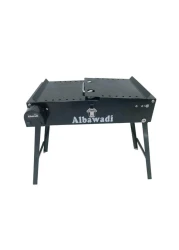 Portable Folding Barbecue Grill with Electric Skewer Camping Charcoal Stove