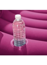 Sprintee Ultra Daybed Lounge Airbed with Pump, Plastic Purple 191x51cm Comfortable and Durable Inflatable Daybed for Indoor and Outdoor Use, Perfect for Lounging, Camping, and Relaxation