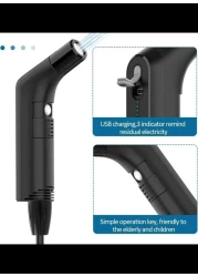 Portable Electric Rechargeable Travel Bidet, Handheld Soft Pressure Sprayer for Bathroom, rv Car and Outdoor Camping