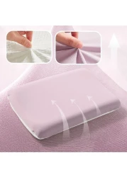 Generic Ergonomic Memory Foam Pillow, Contour Neck Cervical Pillow For Sleeping, Orthopedic Neck Support, Relief from Neck And Shoulder Pain Comfortable For Side, Back, Stomach Sleepers