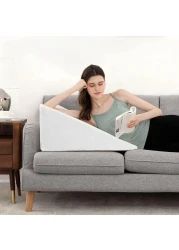 Vital Orthopedic Bed Wedge Pillow With HD Foam Top Elevation For Sleeping, Acid Reflux, Heartburn, Anti Snoring And Gerd Pillow - Ideal For Neck Pain, Back Support (W 65 X L 65 Cm, Standard: 8&amp;quot;)
