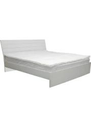 Krude Cotton Down Proof Mattress Topper Cotton, White 120X200cm