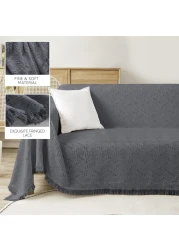 AC&amp;L Knitted Blanket For Bed, Couch, Sofa, Chair Throw Blanket For All Seasons - Cozy Soft Light Weighted Blanket For Picnic, Travel, Home Decor Gift (Grey)