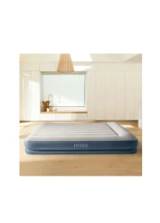 Intex Single Size Inflatable Mattress With Integrated Electric Pump