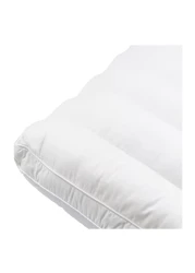 كانون وسادة دعم الرقبة القطنية 233 خيط قياسية باللون الأبيض 48 × 73 سم