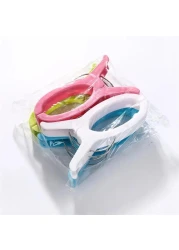 استخدام منزلي مشبك ملابس كبير متعدد الوظائف مقاوم للرياح بألوان زاهية من البلاستيك