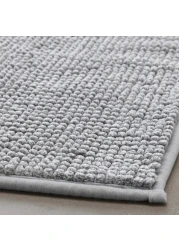 Bath Mat Grey-White M&eacute;lange 50X80cm