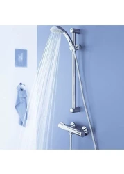 Generic Round Shaped Sliding Shower Rail Bar