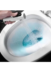 مسدس رش بيديت شطاف المرحاض - رشاش بيديت محمول عالي الضغط لنظافة الحمام ضغط ماء قابل للتعديل، مقاوم للتسرب،