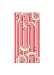 La Collection 250 GSM Polyester Digital Print Beach Towel Watermelon 70x140cm
