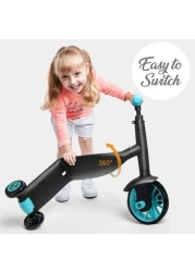 Little Story Kids Scooter / Balance Bike / Tri Cycle - Green