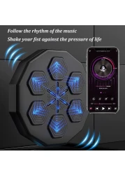 Max Strength Wall Mounted Boxing Training Machine Smart Music Boxing Pads