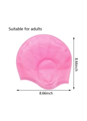 سوبريم سبورتس قبعة سباحة من السيليكون - وردية