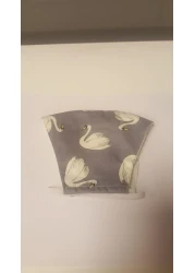 قناع قابل للغسل من بيكابو - سوان الرمادية للبالغين