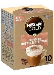 نسكافيه جولد كابتشينو، خليط من القهوة غير محلى في اكياس، 14.2 غرام، 10 اكياس