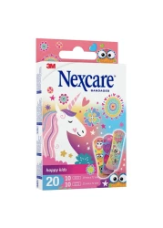 نكسكير ضمادات الأطفال السعداء ملصقات السحرية متنوعة 20 قطعة