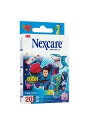 نكس كير أطفال سعداء ضمادات بملصقات رائعة ومتنوعة 20 قطعة