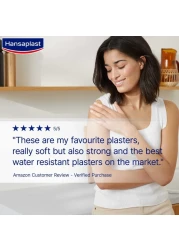 Hansaplast Universal Wound Plasters, Water-resistant, Strong Adhesion 100 Strips