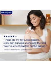 Hansaplast Universal Plasters Water-Resistant &amp; Strong Adhesion 20 Strips Pack of 2
