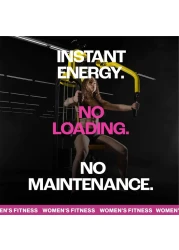 MMUSA Creatine Pre-Workout For Women, Instant Energy, Stronger, Leaner, Burns Fat, Boosts Atp Power, Stamina, Toning, Weight Training, Muscle And Fitness, Builds Core Strength, Cherry Flavor