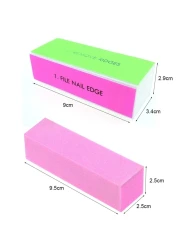 6 Pcs Professional nail tool kit Nail files and buffers Pedicure tool Art tool Nail care set Nail Art Buffer File Block