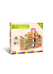 Generic 150 Creative Wooden Puzzle Building Blocks