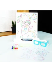 Magic drawing board with LED lighting for 3D graphics
Regular price
