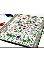 Generic Sequence Board Card Coins Game