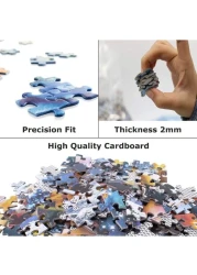 1000 Piece Flowers Jigsaw Puzzle with Unique Artwork for Kids And Adults