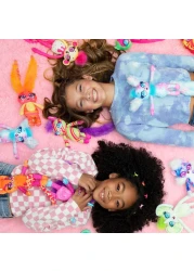 Just Play Fur by The Foot Bubblegum Bestie Set, 14" x 16", Multicolor, Multi-color, 58710, Fur by The Foot Plush
