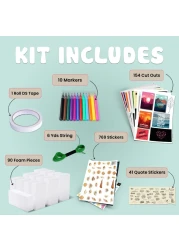 Hapinest DIY Wall Collage Kit for Teen Girls Picture Arts and Crafts Kit Tween Girl Room Decor Birthday Gifts Ages 10 11 12 13 14 16 Years Old and Up Cool Stuff for Bedroom Dorm Aesthetic Dcor