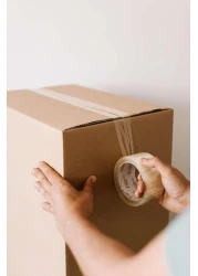 Multipurpose Carton Sealing &amp; Packing Tape 06 Pieces - AA Tape Clear Tape for Packing, 2 inch width x 100 Yards