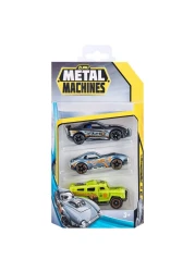 Zuru Metal Machines Cars Set Assorted 3 PCS