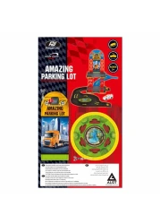 باور جوي فروم فروم مجموعة لعب موقف سيارات رائعة - متعدد الألوان