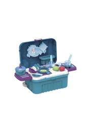 Disney Frozen II 3-In-1 Kitchen Playset Trolley Blue